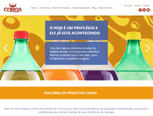 Tablet Screenshot of coroa.com.br